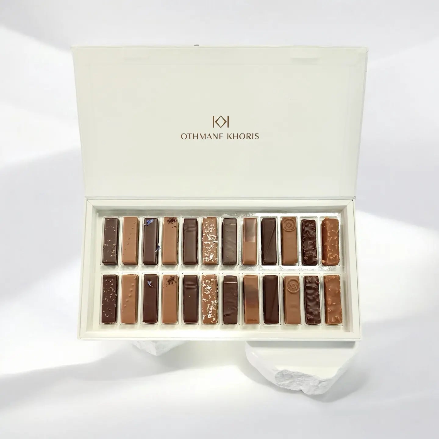 Assortiment de chocolats artisanaux